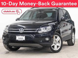 Used 2016 Volkswagen Tiguan Comfortline AWD w/ Apple CarPlay & Android Auto, Dual Zone A/C, Rearview Cam for sale in Toronto, ON