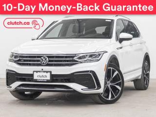 Used 2022 Volkswagen Tiguan Highline R-Line AWD w/ Apple CarPlay & Android Auto, Dual Zone A/C, Rearview Cam for sale in Toronto, ON