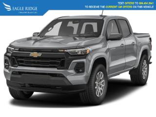 New 2024 Chevrolet Colorado WT Rear Cross Traffic Braking, Adaptive Cruise Control, Automatic Emergency Break, for sale in Coquitlam, BC