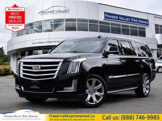 Used 2019 Cadillac Escalade ESV Luxury  Fully Loaded for sale in Abbotsford, BC
