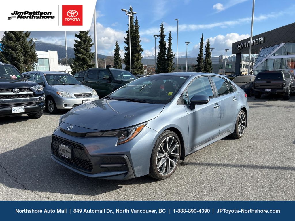 Used 2020 Toyota Corolla SE, Certified for Sale in North Vancouver, British Columbia