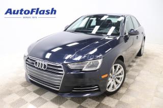 Used 2017 Audi A4 KOMFORT, PADDLE SHIFT, TOIT, SIEGES CHAUFFANT for sale in Saint-Hubert, QC