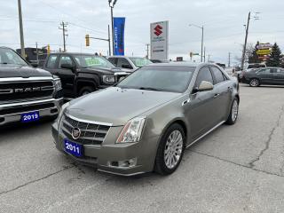 Used 2011 Cadillac CTS Performance AWD ~Leather ~Power Seats ~Moonroof for sale in Barrie, ON