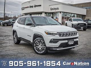 Used 2022 Jeep Compass Limited 4x4| LEATHER| NAV| ELITE GROUP| for sale in Burlington, ON