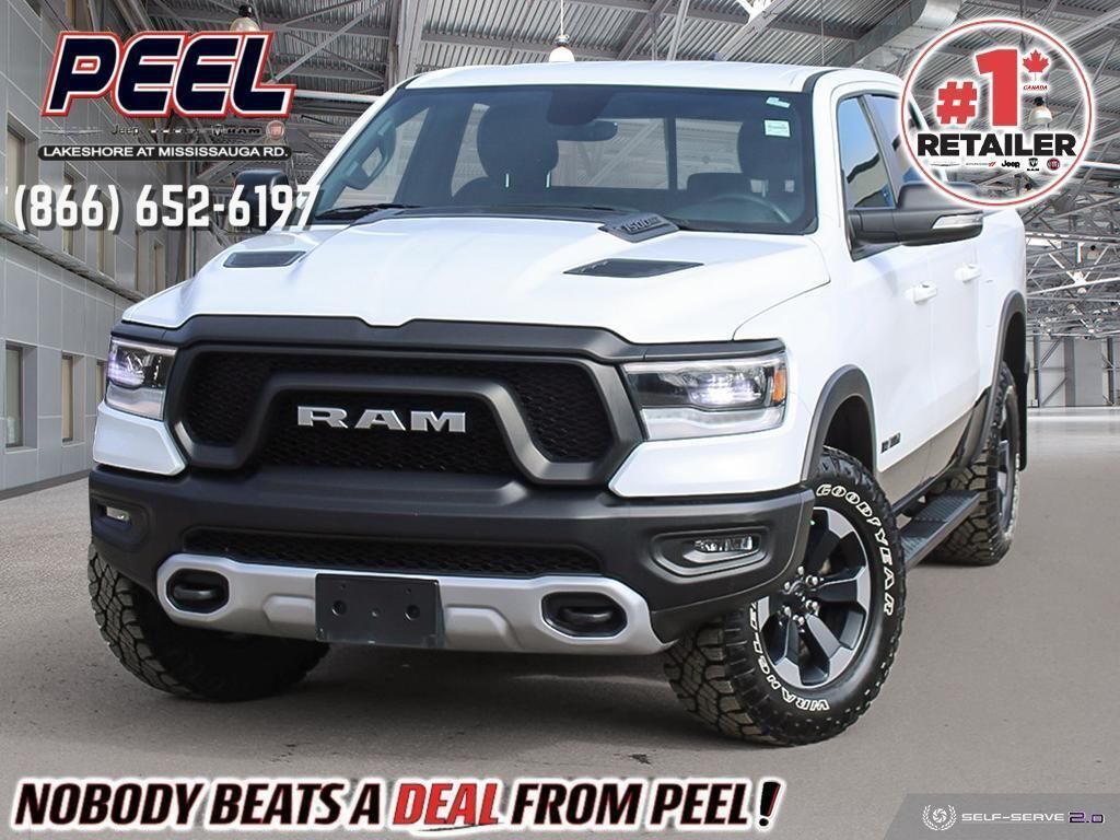 Used 2020 RAM 1500 Rebel Crew Cab Side Steps Bed Liner 4X4 for Sale in Mississauga, Ontario