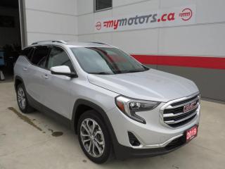 Used 2019 GMC Terrain SLT (**ALLOY WHEELS**LEATHER**POWER DRIVERS/PASSENGERS SEAT**AUTO HEADLIGHTS**PUSH BUTTON START**CRUISE CONTROL** HEATED STEERING WHEEL**PRE-COLLISON WARNING SYSTEM**ANDROID AUTO** APPLE CARPLAY**BACKUP CAMERA**DUAL CLIMATE CONTROL**USB/AUX PORTS**HEATED/ for sale in Tillsonburg, ON