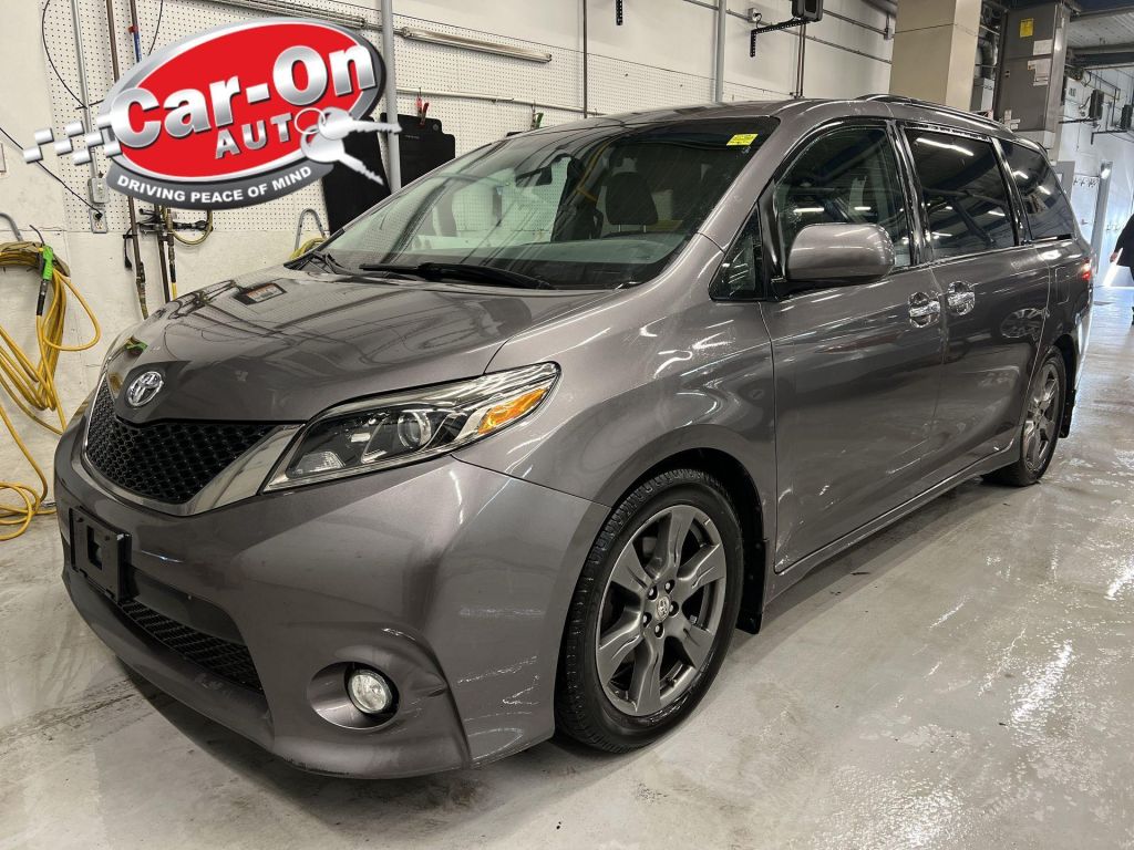 Used 2017 Toyota Sienna SE 7-PASS HTD LEATHER REAR CAM RMT START for Sale in Ottawa, Ontario