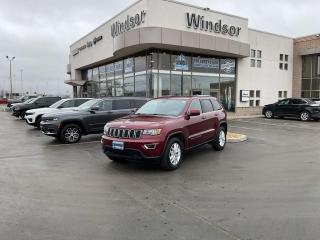 Odometer is 31091 kilometers below market average!

Velvet Red Pearlcoat 2018 Jeep Grand Cherokee Laredo 4WD 8-Speed Automatic Pentastar 3.6L V6 VVT

**CARPROOF CERTIFIED**, 4WD.


* PLEASE SEE OUR MAIN WEBSITE FOR MORE PICTURES AND CARFAX REPORTS *

Buy in confidence at WINDSOR CHRYSLER with our 95-point safety inspection by our certified technicians.

Searching for your upgrade has never been easier.

You will immediately get the low market price based on our market research, which means no more wasted time shopping around for the best price, Its time to drive home the most car for your money today.

Buy in confidence at WINDSOR CHRYSLER with our 95-point safety inspection by our certified technicians.

OVER 100 Pre-Owned Vehicles in Stock! 

Our Finance Team will secure the Best Interest Rate from one of out 20 Auto Financing Lenders that can get you APPROVED!

Financing Available For All Credit Types! 

Whether you have Great Credit, No Credit, Slow Credit, Bad Credit, Been Bankrupt, On Disability, Or on a Pension, we have options.

Looking to just sell your vehicle?

 We buy all makes and models let us buy your vehicle. 

Proudly Serving Windsor, Essex, Leamington, Kingsville, Belle River, LaSalle, Amherstburg, Tecumseh, Lakeshore, Strathroy, Stratford, Leamington, Tilbury, Essex, St. Thomas, Waterloo, Wallaceburg, St. Clair Beach, Puce, Riverside, London, Chatham, Kitchener, Guelph, Goderich, Brantford, St. Catherines, Milton, Mississauga, Toronto, Hamilton, Oakville, Barrie, Scarborough, and the GTA.