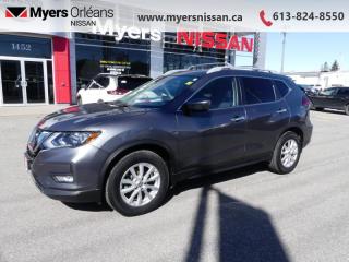 <b>Heated Seats,  Apple CarPlay,  Android Auto,  Blind Spot Detection,  Forward Collision Mitigation!</b><br> <br>  Compare at $22499 - Our Price is just $21499! <br> <br>   Big on interior space, and bigger on value, this Nissan Rogue is ready to take your family on the next adventure. This  2019 Nissan Rogue is for sale today in Orleans. <br> <br>With unbeatable value in stylish and attractive package, the Nissan Rogue is built to be the new SUV for the modern buyer. Big on passenger room, cargo space, and awesome technology, the 2019 Nissan Rogue is ready for the next generation of SUV owners. If you demand more from your vehicle, the Nissan Rogue is ready to satisfy with safety, technology, and refined quality. This  SUV has 49,282 kms. Its  silver in colour  . It has an automatic transmission and is powered by a  170HP 2.5L 4 Cylinder Engine.  It may have some remaining factory warranty, please check with dealer for details. <br> <br> Our Rogues trim level is FWD SV. This Nissan Rogue SV ups the ante, with power-adjustable heated comfort front seats with lumbar support, a 7-inch infotainment screen with a 6-speaker audio system, Apple CarPlay, Android Auto, and SiriusXM satellite radio, automatic headlights with intelligent high beams, front fog lights and daytime running lights, proximity keyless entry with push-button and remote start, unique metal-look interior trim accents, and a cabin air filtration system. Road safety is assured with a suite of driver-assistive packages such as adaptive cruise control, lane-keeping assist, lane departure warning, blind-spot detection, front pedestrian braking, forward collision mitigation, a rearview camera, and even more. This vehicle has been upgraded with the following features: Heated Seats,  Apple Carplay,  Android Auto,  Blind Spot Detection,  Forward Collision Mitigation,  Proximity Key,  Siriusxm. <br> <br/><br>We are proud to regularly serve our clients and ready to help you find the right car that fits your needs, your wants, and your budget.And, of course, were always happy to answer any of your questions.Proudly supporting Ottawa, Orleans, Vanier, Barrhaven, Kanata, Nepean, Stittsville, Carp, Dunrobin, Kemptville, Westboro, Cumberland, Rockland, Embrun , Casselman , Limoges, Crysler and beyond! Call us at (613) 824-8550 or use the Get More Info button for more information. Please see dealer for details. The vehicle may not be exactly as shown. The selling price includes all fees, licensing & taxes are extra. OMVIC licensed.Find out why Myers Orleans Nissan is Ottawas number one rated Nissan dealership for customer satisfaction! We take pride in offering our clients exceptional bilingual customer service throughout our sales, service and parts departments. Located just off highway 174 at the Jean DÀrc exit, in the Orleans Auto Mall, we have a huge selection of Used vehicles and our professional team will help you find the Nissan that fits both your lifestyle and budget. And if we dont have it here, we will find it or you! Visit or call us today.<br>*LIFETIME ENGINE TRANSMISSION WARRANTY NOT AVAILABLE ON VEHICLES WITH KMS EXCEEDING 140,000KM, VEHICLES 8 YEARS & OLDER, OR HIGHLINE BRAND VEHICLE(eg. BMW, INFINITI. CADILLAC, LEXUS...)<br> Come by and check out our fleet of 40+ used cars and trucks and 110+ new cars and trucks for sale in Orleans.  o~o