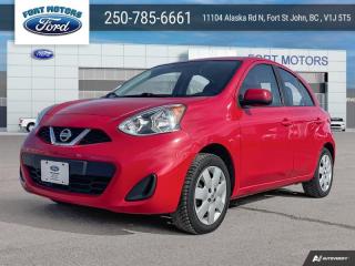 Used 2019 Nissan Micra S Auto  -  Bluetooth - Low Mileage for sale in Fort St John, BC