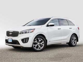 SX | AWD | PANORAMIC SUNROOF | POWER LIFTGATE | BLIND SPOT DETECTION | LEATHER INTERIOR | NAVI | VENTILATED SEATS | REARVIEW CAMERA | APPLE CARPLAY |<br /><br />Recent Arrival! 2017 Kia Sorento SX White 3.3L DOHC 6-Speed Automatic with Sportmatic AWD<br /><br />Introducing the 2017 Kia Sorento SX AWD, where sophistication meets versatility for the modern adventurer. Designed to elevate your driving experience, the Sorento SX combines sleek aesthetics with advanced technology and unbeatable performance. Equipped with all-wheel drive, it effortlessly conquers any terrain, ensuring stability and control in all conditions. The spacious interior offers luxurious comfort for up to seven passengers, with premium materials and innovative features creating a refined atmosphere. Seamlessly integrated technology keeps you connected and entertained on the go, while advanced safety features provide peace of mind for you and your loved ones. Whether navigating city streets or embarking on a weekend getaway, the 2017 Kia Sorento SX AWD delivers an unforgettable driving experience that redefines the SUV standard.<br /><br />Why Buy From us?<br />*7x Hyundai President's Award of Merit Winner<br />*3x Consumer Choice Award for Business Excellence<br />*AutoTrader Dealer of the Year<br /><br />M-Promise Certified Preowned ($995 value):<br />- 30-day/2,000 Km Exchange Program<br />- 3-day/300 Km Money Back Guarantee<br />- Comprehensive 144 Point Mechanical Inspection<br />- Full Synthetic Oil Change<br />- BC Verified CarFax<br />- Minimum 6 Month Power Train Warranty<br /><br />Our vehicles are priced under market value to give our customers a hassle free experience. We factor in mechanical condition, kilometres, physical condition, and how quickly a particular car is selling in our market place to make sure our customers get a great deal up front and an outstanding car buying experience overall.<br /><br />Odometer is 28747 kilometers below market average!<br /><br /><br />CALL NOW!! This vehicle will not make it to the weekend!!