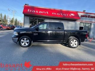 Used 2021 RAM 1500 Classic Tradesman, Crew Cab, Alloy Wheels, Backup Cam!! for sale in Surrey, BC