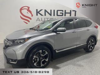 Used 2018 Honda CR-V Touring l Heated Leather l Sunroof l Back up Cam for sale in Moose Jaw, SK