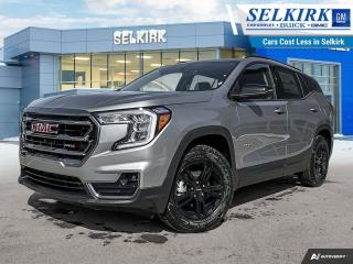 <b>Adaptive Cruise Control,  Blind Spot Detection,  Leather Seats,  Heated Steering Wheel,  Power Liftgate!</b><br> <br> <br> <br>  This 2024 Terrain is an exceptionally capable SUV ready to take on your urban demands. <br> <br>From endless details that drastically improve this SUVs usability, to striking style and amazing capability, this 2024 Terrain is exactly what you expect from a GMC SUV. The interior has a clean design, with upscale materials like soft-touch surfaces and premium trim. You cant go wrong with this SUV for all your family hauling needs.<br> <br> This sterling metallic SUV  has a 9 speed automatic transmission and is powered by a  175HP 1.5L 4 Cylinder Engine.<br> <br> Our Terrains trim level is AT4. Upgrading to this off-road ready Terrain AT4 is an awesome decision as it comes loaded with leather front seats with memory settings, a large colour touchscreen infotainment system featuring wireless Apple CarPlay, Android Auto and SiriusXM plus its also 4G LTE hotspot capable. This Terrain AT4 also includes an off-road skid plate, dark exterior accents, gloss black aluminum wheels and exclusive interior accents, power rear liftgate, a leather-wrapped steering wheel, Teen Driver technology, a remote engine starter, an HD rear vision camera, lane keep assist with lane departure warning, forward collision alert, LED signature lighting, StabiliTrak with hill descent control, power driver and passenger seats and a 60/40 split-folding rear seat to make hauling large items a breeze. This vehicle has been upgraded with the following features: Adaptive Cruise Control,  Blind Spot Detection,  Leather Seats,  Heated Steering Wheel,  Power Liftgate,  Heated Seats,  Apple Carplay. <br><br> <br>To apply right now for financing use this link : <a href=https://www.selkirkchevrolet.com/pre-qualify-for-financing/ target=_blank>https://www.selkirkchevrolet.com/pre-qualify-for-financing/</a><br><br> <br/>    Incentives expire 2024-05-31.  See dealer for details. <br> <br>Selkirk Chevrolet Buick GMC Ltd carries an impressive selection of new and pre-owned cars, crossovers and SUVs. No matter what vehicle you might have in mind, weve got the perfect fit for you. If youre looking to lease your next vehicle or finance it, we have competitive specials for you. We also have an extensive collection of quality pre-owned and certified vehicles at affordable prices. Winnipeg GMC, Chevrolet and Buick shoppers can visit us in Selkirk for all their automotive needs today! We are located at 1010 MANITOBA AVE SELKIRK, MB R1A 3T7 or via phone at 204-482-1010.<br> Come by and check out our fleet of 80+ used cars and trucks and 180+ new cars and trucks for sale in Selkirk.  o~o