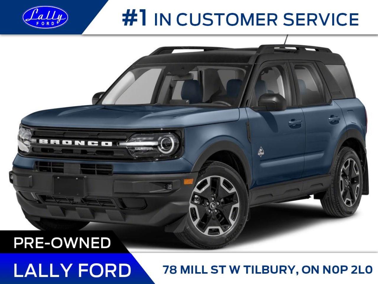 Used 2024 Ford Bronco Sport Outer Banks for sale in Tilbury, ON