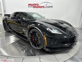 <div>Vehicle Highlights include: Z16 Grand Sport, 2LT Interior Trim, Competition Seats, NAV Navigation, PDR Performance Data Recorder, Black Grand Sport Rims (19x10 & 20x12), Bright Red Brake Calipers, Carbon Flash Front Spoiler, Carbon Flash Side Skirts, Carbon Flash Stage 2 Rear Spoiler, Corvette Jake Hood Stinger Decal, Body Coloured Carbon Fiber Removeable Roof,Body Colour Vents, Body Coloured Mirrors, Carbon Flash Badges, Window Tint, & Luggage Shade.</div><div><br /></div><div>The Grand Sport name is a nod to special lightweight Corvette race cars from the early 1960s.</div><div><br /></div><div>Z16 Grand Sport Package has Dry-Sump Oil System, Functional Brake Ducts, Electronic Slip Diff, Performance Traction Management, NPP Active Exhaust (Allowing you to change Engine Tone), a Wide Body Stance, Wider Tires, Magnetic Selective Ride Control Suspension (5 Modes), Performance Ride & Handling Suspension, 4 Wheel ABS with Performance Brakes, Rear Differential Cooler, Transmission Cooler, Engine Oil Cooler, Carbon Fiber Hood, Rear Deck Spoiler, Aluminum Frame Structure, & Naturally Aspirated 6.2L V8 on today's models.</div><div><br /></div><div>This Grand Sport looks sinister in Black on Jet Black Interior.</div><div><br /></div><div>The 6.2L LT1 produces a healthy 460Hp & is paired to 8 Speed Automatic Transmission with Paddle Shifters.</div><div><br /></div><div>2LT Interior Package provides options such as: Bose Premium 10 Speaker Sound System, MEM Memory Driver Seat, Driver/Passenger 8 Way Power Seats with Lumbar & Bolsters, Heated & Ventilated Seats, Auto-Dimming Mirrors, HUD Heads Up Display, Front Curb Camera, & Universal Home Remote.</div><div><br /></div><div>Other notable options are 3 Spoke Leather Wrapped Steering Wheel, Digital Driver Info Centre, Premium Carpeted Floor Mats, Power Tilt & Telescopic Steering Column, 8" Colour Touchscreen, Tire Pressure Monitoring, Dual Zone Climate Control, Heated Power Mirrors, Autodimming Mirrors, Remote Start, Rear Camera, Theft Deterrent System, Apple Carplay & Android Auto, & High Intensity Headlights.</div><div>Grand Sport is as on a racetrack as it is on a challenging road.</div><div><br /></div><div>This Grand Sport has a clean Carfax.Come on down to Munro Motors & see this one for yourself, its in stock.We will look forward to seeing you real soon!</div><div><br /></div><div><br /></div><div><br /></div><div><br /></div><div><span style=color:rgb( 51 , 51 , 51 )>CarFax:</span><a href=https://vhr.carfax.ca/?id=jB7kKXGebBxuz4w80vXcJUx/bob2I72p style=color:rgb( 160 , 0 , 20 ) rel=nofollow>https://vhr.carfax.ca/?id=jB7kKXGebBxuz4w80vXcJUx/bob2I72p</a><span style=color:rgb( 51 , 51 , 51 )> </span></div><div><span style=color:rgb( 51 , 51 , 51 )> </span></div><div><br /></div><div><span style=color:rgb( 51 , 51 , 51 )>﻿</span></div><div><span style=color:rgb( 51 , 51 , 51 )> Yes we take trade in vehicles. </span></div><div><span style=color:rgb( 51 , 51 , 51 )> </span></div><div><span style=color:rgb( 51 , 51 , 51 )> Check us out on youtube: </span><a href=https://www.youtube.com/user/MunroMotors1 style=color:rgb( 160 , 0 , 20 ) rel=nofollow>click here</a></div><div><span style=color:rgb( 51 , 51 , 51 )> </span></div><div><span style=color:rgb( 51 , 51 , 51 )> Like us on Facebook: </span><a href=https://www.facebook.com/munromotors/ rel=nofollow>https://www.facebook.com/munromotors/</a></div><div><span style=color:rgb( 51 , 51 , 51 )> </span></div><div><span style=color:rgb( 51 , 51 , 51 )> We are located in Brantford, Ontario; Telephone City and the hometown of hockey legend Wayne Gretzky. Formerly located in St. George, Ontario for ten years, we are still east of London, south of Cambridge, and west of Hamilton. In order to get our customers to come here, we have to have great prices and then when you get here, we have to have a great car in order to earn your business. </span></div><div><span style=color:rgb( 51 , 51 , 51 )> </span></div><div><span style=color:rgb( 51 , 51 , 51 )>Our business hours are Monday to Friday 10am to 5pm. We are closed on Saturdays and Sundays. </span></div><div><span style=color:rgb( 51 , 51 , 51 )> </span></div><div><span style=color:rgb( 51 , 51 , 51 )>At Munro Motors, we find unique vehicles and post our entire stock online in order to ensure that our vehicles find their happy home. </span></div><div><span style=color:rgb( 51 , 51 , 51 )> </span></div><div><span style=color:rgb( 51 , 51 , 51 )>To ensure our customers can get what they've always wanted, we offer financing services through TD Auto Finance, Desjardins, CIBC Auto Finance and Independent Leasing Companies on vehicles that are less than ten model years old and boats that are less than twenty-five model years old. </span></div><div><span style=color:rgb( 51 , 51 , 51 )> </span></div><div><span style=color:rgb( 51 , 51 , 51 )>We also offer warranty products through Lubrico and GVC warranties to ensure that your mechanical baby stays in tip-top condition. </span></div><div><span style=color:rgb( 51 , 51 , 51 )> </span></div><div><span style=color:rgb( 51 , 51 , 51 )>Because of our customer focused service we have been delivering vehicles to Switzerland, Finland, Rotterdam, Emo, Thunder Bay, Kapuskasing, Halifax, Sudbury, Sault Ste. Marie, Cornwall, Fort Francis, Kelowna, Montréal, Saskatchewan, Virginia, Newfoundland, Edmonton, Ottawa, Fredericton and Winnipeg, as well as Cambridge, Kitchener, Waterloo, Barrie, Windsor, London, Pickering, Peterborough, Oshawa, Sante Fe New Mexico, Blind River, the Greater Toronto Area, and even so far as the Czech Republic! </span></div><div><span style=color:rgb( 51 , 51 , 51 )> </span></div><div><span style=color:rgb( 51 , 51 , 51 )>All of our vehicles are hand-picked by the very knowledgeable owner, Andy Munro, who has been connecting people to their dreams for many years. </span></div><div><span style=color:rgb( 51 , 51 , 51 )> </span></div><div><span style=color:rgb( 51 , 51 , 51 )>Call Andy Munro at 1 (877) 738-8063 Munromotors.com </span></div><div><span style=color:rgb( 51 , 51 , 51 )> </span></div><div><span style=color:rgb( 51 , 51 , 51 )> Email: sales@munromotors.com </span></div><div><span style=color:rgb( 51 , 51 , 51 )> </span></div><div><span style=color:rgb( 51 , 51 , 51 )>Most of our vehicles are already reconditioned, saftied, etested and ready to drive home with you. </span></div><div><span style=color:rgb( 51 , 51 , 51 )> </span></div><div><span style=color:rgb( 51 , 51 , 51 )> Delivery is available. Ask for details </span></div><div><span style=color:rgb( 51 , 51 , 51 )> </span></div><div><span style=color:rgb( 51 , 51 , 51 )> All prices are subject to HST and licensing, no hidden fees. </span></div><div><span style=color:rgb( 51 , 51 , 51 )> </span></div><div><span style=color:rgb( 51 , 51 , 51 )>Financing is available for good credit and bruised credit. OAC as low as 7.99% for well qualified applicants. Ask us for details.</span></div>