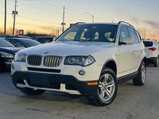 Used 2008 BMW X3 3.0I AWD / CLEAN CARFAX / PANO / HTD LEATHER SEATS for sale in Bolton, ON