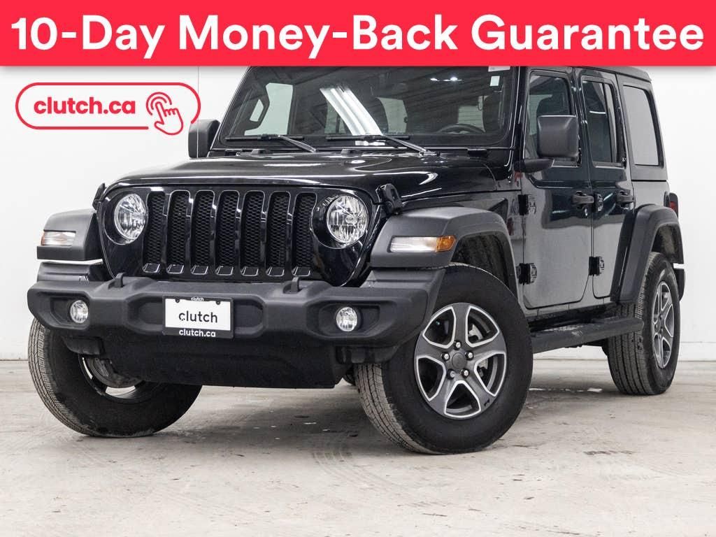 Used 2022 Jeep Wrangler Unlimited Sport S 4WD w/ Uconnect4C, Dual Zone A/C, Rearview Cam for Sale in Toronto, Ontario