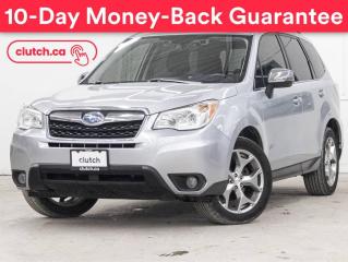 Used 2016 Subaru Forester 2.5i Limited w/Tech Pkg w/ Rearview Cam, Dual Zone A/C, Bluetooth for sale in Toronto, ON