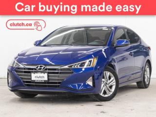 Used 2020 Hyundai Elantra Preferred w/Sun & Safety Package w/ Apple CarPlay & Android Auto, Cruise Control, A/C for sale in Toronto, ON