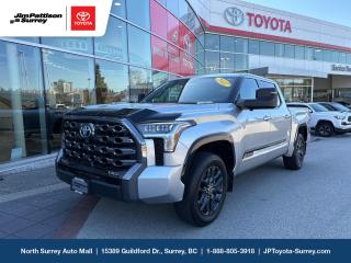 Used 2022 Toyota Tundra CrewMax Platinum HYBRID for sale in Surrey, BC