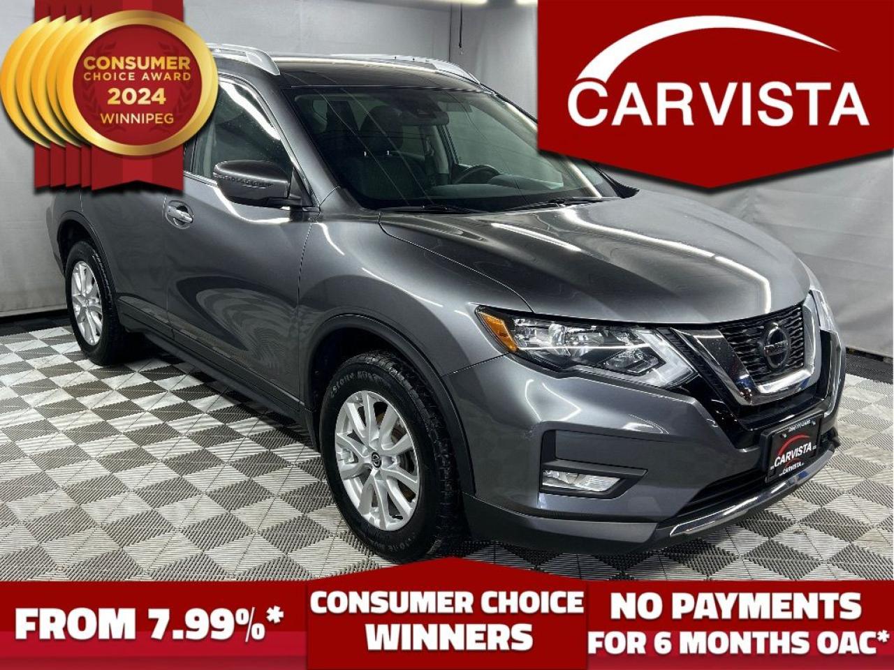 Used 2020 Nissan Rogue SV AWD - LOCAL VEHICLE/FACTORY WARRANTY - for sale in Winnipeg, MB