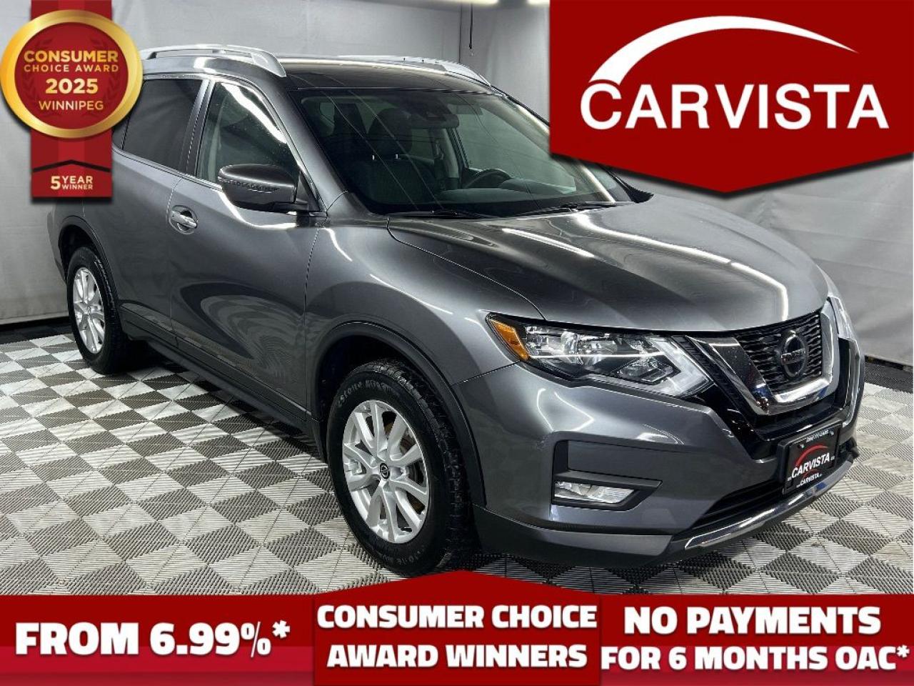 Used 2020 Nissan Rogue SV AWD - LOCAL VEHICLE/FACTORY WARRANTY - for sale in Winnipeg, MB