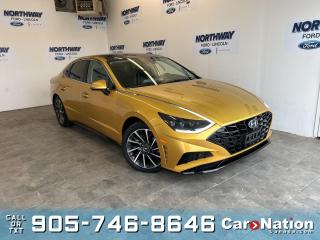 Used 2020 Hyundai Sonata 1.6T ULTIMATE | LEATHER | PANO ROOF | NAV |1 OWNER for sale in Brantford, ON