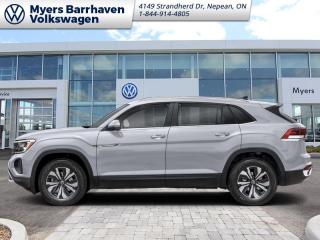 <b>Leather Seats!</b><br> <br> <br> <br>  This 2024 Volkswagen Atlas Cross Sport delivers peace of mind and convenience with smart safety features and a clever all-wheel-drive system. <br> <br>This 2024 VW Atlas Cross Sport is a crossover SUV with a gently sloped roofline to form the distinct silhouette of a coupe, without taking a toll on practicality and driving dynamics. On the inside, trim pieces are crafted with premium materials and carefully put together to ensure rugged build quality. With loads of standard safety technology that inspires confidence, this 2024 Volkswagen Atlas Cross Sport is an excellent option for a versatile and capable family SUV with dazzling looks.<br> <br> This silver bird metallic SUV  has an automatic transmission and is powered by a  2.0L I4 16V GDI DOHC Turbo engine.<br> <br> Our Atlas Cross Sports trim level is Highline 2.0 TSI. Upgrading to this Highline trim rewards you with awesome standard features such as a panoramic sunroof, harman/kardon premium audio, integrated navigation, and leather seating upholstery. Also standard include a power liftgate for rear cargo access, heated and ventilated front seats, a heated steering wheel, remote engine start, adaptive cruise control, and a 12-inch infotainment system with Car-Net mobile hotspot internet access, Apple CarPlay and Android Auto. Safety features also include blind spot detection, lane keeping assist with lane departure warning, front and rear collision mitigation, park distance control, and autonomous emergency braking. This vehicle has been upgraded with the following features: Leather Seats. <br><br> <br>To apply right now for financing use this link : <a href=https://www.barrhavenvw.ca/en/form/new/financing-request-step-1/44 target=_blank>https://www.barrhavenvw.ca/en/form/new/financing-request-step-1/44</a><br><br> <br/>    5.99% financing for 84 months. <br> Buy this vehicle now for the lowest bi-weekly payment of <b>$410.64</b> with $0 down for 84 months @ 5.99% APR O.A.C. ( Plus applicable taxes -  $840 Documentation fee. Cash purchase selling price includes: Tire Stewardship ($20.00), OMVIC Fee ($12.50). (HST) are extra. </br>(HST), licence, insurance & registration not included </br>    ).  Incentives expire 2024-05-31.  See dealer for details. <br> <br> <br>LEASING:<br><br>Estimated Lease Payment: $354 bi-weekly <br>Payment based on 5.49% lease financing for 60 months with $0 down payment on approved credit. Total obligation $46,090. Mileage allowance of 16,000 KM/year. Offer expires 2024-05-31.<br><br><br>We are your premier Volkswagen dealership in the region. If youre looking for a new Volkswagen or a car, check out Barrhaven Volkswagens new, pre-owned, and certified pre-owned Volkswagen inventories. We have the complete lineup of new Volkswagen vehicles in stock like the GTI, Golf R, Jetta, Tiguan, Atlas Cross Sport, Volkswagen ID.4 electric vehicle, and Atlas. If you cant find the Volkswagen model youre looking for in the colour that you want, feel free to contact us and well be happy to find it for you. If youre in the market for pre-owned cars, make sure you check out our inventory. If you see a car that you like, contact 844-914-4805 to schedule a test drive.<br> Come by and check out our fleet of 40+ used cars and trucks and 70+ new cars and trucks for sale in Nepean.  o~o