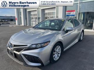 <b>Heated Seats,  Apple CarPlay,  Android Auto,  Adaptive Cruise Control,  Lane Keep Assist! Former daily rental<br> <br></b><br>     Sharper lines and athletic stance make this Toyota Camry live on the daring side of dependability. This  2021 Toyota Camry is for sale today in Nepean.  Former daily rental.<br> <br>Slip inside, and youll find a welcoming environment that caters to your every whim. This Toyota Camry offers captivating style, modern technology and more safety features than you would expect from a family sedan. Responsive and refined, the driving experience is at a whole new level from its previous model. This new platform has been transformed into something very unique with sharper exterior and interior lines and a powerful stance offering better stability. The Toyota Camry has become a truly unique sedan and is ready to make a big impact!This  sedan has 94,979 kms. Its  pre-dawn grey mica in colour  . It has an automatic transmission and is powered by a  2.5L I4 16V PDI DOHC engine.  This unit has some remaining factory warranty for added peace of mind. <br> <br> Our Camrys trim level is SE. Upgrading to this Toyota Camry SE is a great choice as it comes enhanced with extra sport and tech features such as a sport front grille, SofTex heated front seats, Entune 3.0 Audio with a touchscreen display and comes paired with Apple CarPlay, Android Auto and wireless streaming audio. It also includes stylish aluminum wheels, LED headlamps with automatic highbeam assist, power heated mirrors, automatic climate control, a 60/40 split folding rear seat, remote keyless entry, adaptive cruise control and Toyotas Safety Sense System that consists of lane departure alert and lane keeping assist, a pre collsion safety system and a rear view camera plus much more. This vehicle has been upgraded with the following features: Heated Seats,  Apple Carplay,  Android Auto,  Adaptive Cruise Control,  Lane Keep Assist,  Aluminum Wheels,  Leatherette Seats. <br> <br>To apply right now for financing use this link : <a href=https://www.barrhavenvw.ca/en/form/new/financing-request-step-1/44 target=_blank>https://www.barrhavenvw.ca/en/form/new/financing-request-step-1/44</a><br><br> <br/><br> Buy this vehicle now for the lowest bi-weekly payment of <b>$165.44</b> with $0 down for 96 months @ 7.99% APR O.A.C. ((Plus applicable taxes and fees - Some conditions apply to get approved at the mentioned rate)     ).  See dealer for details. <br> <br>We are your premier Volkswagen dealership in the region. If youre looking for a new Volkswagen or a car, check out Barrhaven Volkswagens new, pre-owned, and certified pre-owned Volkswagen inventories. We have the complete lineup of new Volkswagen vehicles in stock like the GTI, Golf R, Jetta, Tiguan, Atlas Cross Sport, Volkswagen ID.4 electric vehicle, and Atlas. If you cant find the Volkswagen model youre looking for in the colour that you want, feel free to contact us and well be happy to find it for you. If youre in the market for pre-owned cars, make sure you check out our inventory. If you see a car that you like, contact 844-914-4805 to schedule a test drive.<br> Come by and check out our fleet of 40+ used cars and trucks and 60+ new cars and trucks for sale in Nepean.  o~o