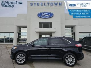 Used 2021 Ford Edge Titanium  TITANIUM AWD LEATHER/MOON for sale in Selkirk, MB