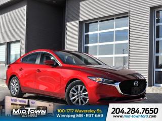 Recent Arrival!<BR><BR>ABS brakes, Active Cruise Control, Alloy wheels, Compass, Electronic Stability Control, Front dual zone A/C, Heated door mirrors, Heated Front Bucket Seats, Heated front seats, Illuminated entry, Low tire pressure warning, Remote keyless entry, Traction control.<BR><BR>Red 2019 Mazda Mazda3 GS AWD I4 6-Speed Automatic<BR><BR><BR>For further information please contact MidTown Ford sales department directly at 204-284-7650. Dealer #9695.