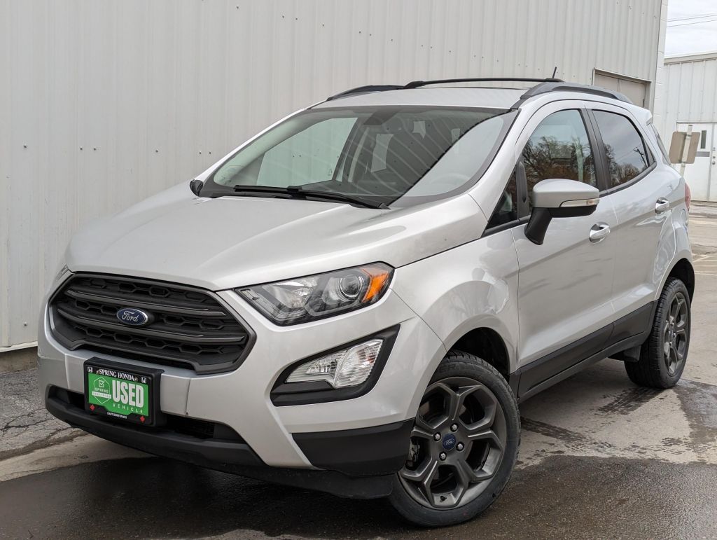 Used 2018 Ford EcoSport SES $227 BI-WEEKLY - NO REPORTED ACCIDENTS, LOW MILEAGE, SMOKE-FREE, ONE OWNER for Sale in Cranbrook, British Columbia
