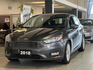 Used 2018 Ford Focus Titanium - Hatchback - Power Sun Roof - Leather - Navigation - No Accidents - Certified for sale in North York, ON