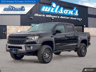 Used 2021 Chevrolet Colorado 4WD ZR2 Crew Cab 4WD V6 Bison Edition - Heated Leather, Wireless Charging, New Tires & New Brakes! for sale in Guelph, ON