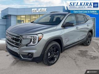 <b>Adaptive Cruise Control,  Blind Spot Detection,  Leather Seats,  Heated Steering Wheel,  Power Liftgate!</b><br> <br> <br> <br>  With a distinct design and effortless capability, this 2024 GMC Terrain epitomizes genuine everyday usability. <br> <br>From endless details that drastically improve this SUVs usability, to striking style and amazing capability, this 2024 Terrain is exactly what you expect from a GMC SUV. The interior has a clean design, with upscale materials like soft-touch surfaces and premium trim. You cant go wrong with this SUV for all your family hauling needs.<br> <br> This sterling metallic SUV  has a 9 speed automatic transmission and is powered by a  175HP 1.5L 4 Cylinder Engine.<br> <br> Our Terrains trim level is AT4. Upgrading to this off-road ready Terrain AT4 is an awesome decision as it comes loaded with leather front seats with memory settings, a large colour touchscreen infotainment system featuring wireless Apple CarPlay, Android Auto and SiriusXM plus its also 4G LTE hotspot capable. This Terrain AT4 also includes an off-road skid plate, dark exterior accents, gloss black aluminum wheels and exclusive interior accents, power rear liftgate, a leather-wrapped steering wheel, Teen Driver technology, a remote engine starter, an HD rear vision camera, lane keep assist with lane departure warning, forward collision alert, LED signature lighting, StabiliTrak with hill descent control, power driver and passenger seats and a 60/40 split-folding rear seat to make hauling large items a breeze. This vehicle has been upgraded with the following features: Adaptive Cruise Control,  Blind Spot Detection,  Leather Seats,  Heated Steering Wheel,  Power Liftgate,  Heated Seats,  Apple Carplay. <br><br> <br>To apply right now for financing use this link : <a href=https://www.selkirkchevrolet.com/pre-qualify-for-financing/ target=_blank>https://www.selkirkchevrolet.com/pre-qualify-for-financing/</a><br><br> <br/>    Incentives expire 2024-05-31.  See dealer for details. <br> <br>Selkirk Chevrolet Buick GMC Ltd carries an impressive selection of new and pre-owned cars, crossovers and SUVs. No matter what vehicle you might have in mind, weve got the perfect fit for you. If youre looking to lease your next vehicle or finance it, we have competitive specials for you. We also have an extensive collection of quality pre-owned and certified vehicles at affordable prices. Winnipeg GMC, Chevrolet and Buick shoppers can visit us in Selkirk for all their automotive needs today! We are located at 1010 MANITOBA AVE SELKIRK, MB R1A 3T7 or via phone at 204-482-1010.<br> Come by and check out our fleet of 80+ used cars and trucks and 180+ new cars and trucks for sale in Selkirk.  o~o