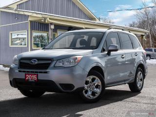 Used 2015 Subaru Forester 5dr Wgn CVT 2.5i, AWD, RV/CAM, HEATED SEATS for sale in Orillia, ON