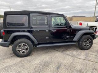 Used 2022 Jeep Wrangler Unlimited Sport S 4x4 for sale in Belmont, ON