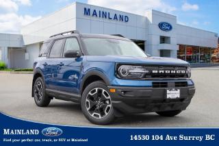 New 2024 Ford Bronco Sport Outer Banks 300A | NAV, TECH PKG, TOW PKG, CO-PILOT360 ASSIST+ for sale in Surrey, BC