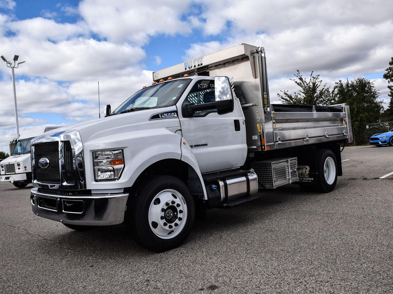 New 2025 Ford Super Duty F-650 STRAIGHT FRAME BASE 13FT ALUM. LANDSCAPE BODY for sale in Chatham, ON