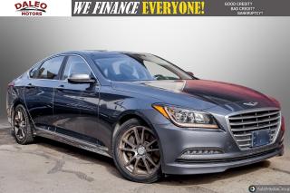 Used 2016 Hyundai Genesis 4 dr / B. CAM / H. SEATS / NAV / LTHR / S.ROOF for sale in Hamilton, ON