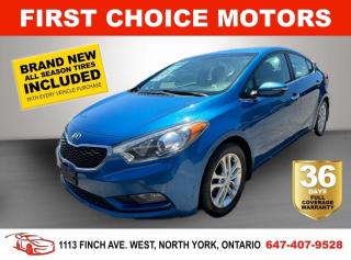 Used 2014 Kia Forte SX ~AUTOMATIC, FULLY CERTIFIED WITH WARRANTY!!!~ for sale in North York, ON