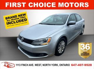 Welcome to First Choice Motors, the largest car dealership in Toronto of pre-owned cars, SUVs, and vans priced between $5000-$15,000. With an impressive inventory of over 300 vehicles in stock, we are dedicated to providing our customers with a vast selection of affordable and reliable options.<br><br>Were thrilled to offer a used 2011 Volkswagen Jetta COMFORTLINE, silver color with 110,000km (STK#7110) This vehicle was $10990 NOW ON SALE FOR $9990. It is equipped with the following features:<br>- Automatic Transmission<br>- Heated seats<br>- Alloy wheels<br>- Power windows<br>- Power locks<br>- Air Conditioning<br><br>At First Choice Motors, we believe in providing quality vehicles that our customers can depend on. All our vehicles come with a 36-day FULL COVERAGE warranty. We also offer additional warranty options up to 5 years for our customers who want extra peace of mind.<br><br>Furthermore, all our vehicles are sold fully certified with brand new brakes rotors and pads, a fresh oil change, and brand new set of all-season tires installed & balanced. You can be confident that this car is in excellent condition and ready to hit the road.<br><br>At First Choice Motors, we believe that everyone deserves a chance to own a reliable and affordable vehicle. Thats why we offer financing options with low interest rates starting at 7.9% O.A.C. Were proud to approve all customers, including those with bad credit, no credit, students, and even 9 socials. Our finance team is dedicated to finding the best financing option for you and making the car buying process as smooth and stress-free as possible.<br><br>Our dealership is open 7 days a week to provide you with the best customer service possible. We carry the largest selection of used vehicles for sale under $9990 in all of Ontario. We stock over 300 cars, mostly Hyundai, Chevrolet, Mazda, Honda, Volkswagen, Toyota, Ford, Dodge, Kia, Mitsubishi, Acura, Lexus, and more. With our ongoing sale, you can find your dream car at a price you can afford. Come visit us today and experience why we are the best choice for your next used car purchase!<br><br>All prices exclude a $10 OMVIC fee, license plates & registration and ONTARIO HST (13%)