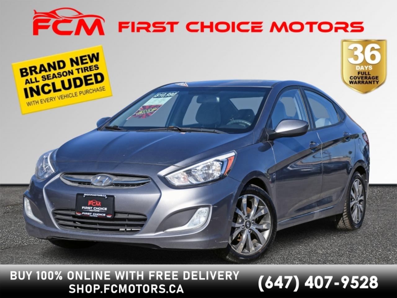 Used 2017 Hyundai Accent SE ~AUTOMATIC, FULLY CERTIFIED WITH WARRANTY!!!~ for sale in North York, ON