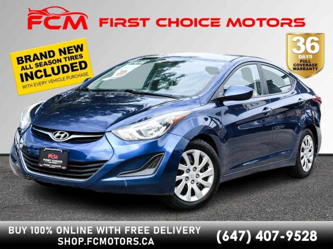 Used 2016 Hyundai Elantra GL ~AUTOMATIC, FULLY CERTIFIED WITH WARRANTY!!!~ for sale in North York, ON