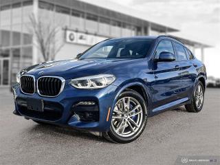 Indulge in luxury and innovation with the 2020 BMW X4 xDrive30i, M Sport Package, in stunning Phytonic blue. This model boasts the Premium Enhanced Package, offering advanced tech features like gesture control, wireless charging, and a panoramic sunroof. With M Sport enhancements and xDrive all-wheel drive, it delivers exhilarating performance and style at the touch of the steering wheel. Accident Free, Local!
- Premium Package Enhanced
- Comfort Access
- Ambient Lighting
- Wireless Device Charging
- Head-Up Display
- M Sport Package
- M Sport Brakes
- 19 M Alloy Wheels
- LED Fog Lamps
- Panorama Sunroof
Unforgettable experiences guaranteed! Buy your next Pre-Owned vehicle from Birchwood BMW and enjoy brand specific luxuries including:
 A full CARFAX vehicle report
 Complete vehicle detailing & a full tank of gas.
 BMW Factory Certified Technicians with 100+ Years of Experience
 Certifiable BMW Vehicles
 21 Loaner Vehicles
Discover the ultimate driving experience today! Book your appointment at 204-452-7799.
Dealer Permit #9740
Dealer permit #9740