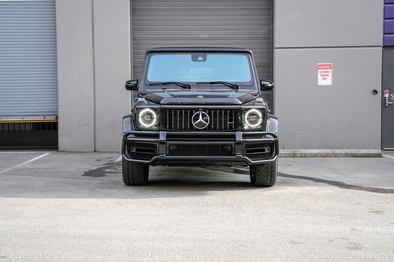 <p>Accident Free&nbsp;</p><p>Front End PPF</p><p>Exclusive Package</p><p>G Manufaktur Diamond Package</p><p>AMG Night Package</p><p>Brush Guard in Obsidian Black Metallic&nbsp;</p><p>AMG Performance Steering Wheel W/ Piano Black Lacquer/Nappa</p><p>21inch AMG Matte Black Wheels Twin Spoke</p><p>G Manufaktur Piano Black Lacquer Trim</p><p>Mercedes CPO Extended Warranty to 2028&nbsp;</p><p>&nbsp;</p><p>Please do ask us for carfax and inspection report</p><p>Price listed before government tax and dealership doc fee $595&nbsp;</p><p>Financing and Leasing available on OAC&nbsp;</p><p>Dealer 50009&nbsp;</p><p>www.encoreautogroup.ca</p><p>604.861.8975</p><p>&nbsp;</p><p>&nbsp;</p><p>&nbsp;</p>