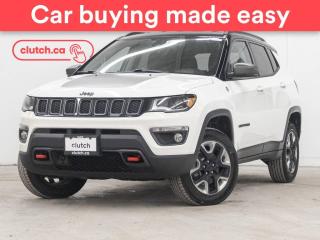 Used 2018 Jeep Compass Trailhawk 4x4 w/ Uconnect 4C, Apple CarPlay & Android Auto, Dual Zone A/C for sale in Toronto, ON