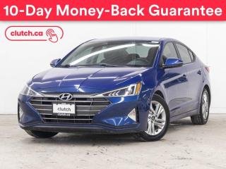 Used 2020 Hyundai Elantra Preferred w/ Apple CarPlay & Android Auto, Cruise Control, A/C for sale in Toronto, ON