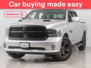 Used 2018 RAM 1500 Sport Crew Cab 4X4 w/ Rearview Cam, Heated Steering Wheel for sale in Bedford, NS